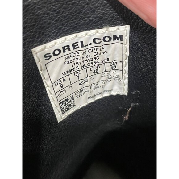 Sorel Women's After Hours Boot Brown Suede Mid Bootie Wedge Heel Lug Sole Size 9 - Picture 5 of 8